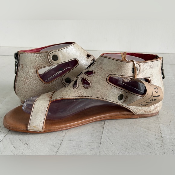 Bed Stu NWT Women’s Soto Floral Cutout Flat Sandal Nectar Lux size 10 - Picture 9 of 10